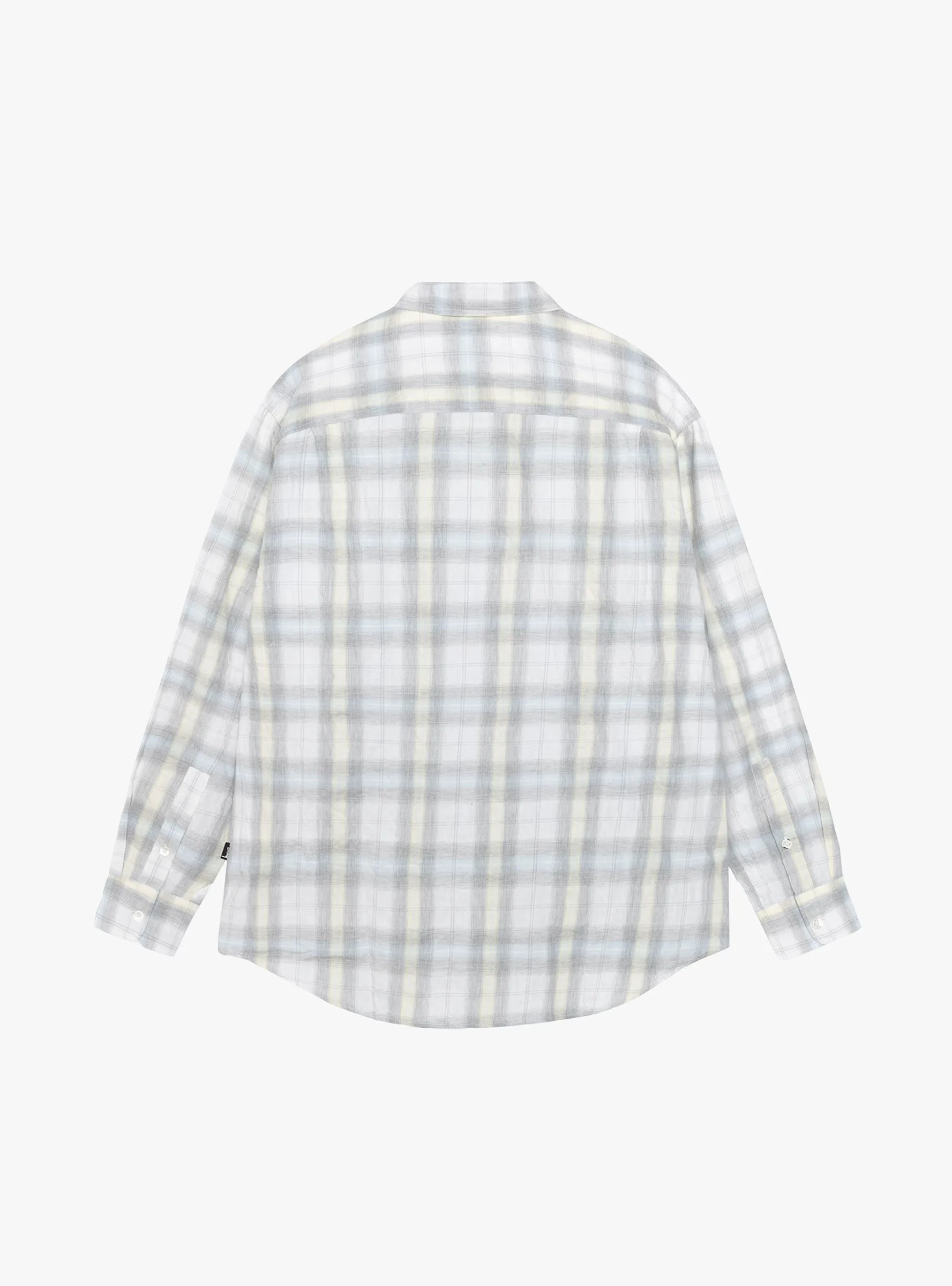 Beach Plaid Shirt Off White