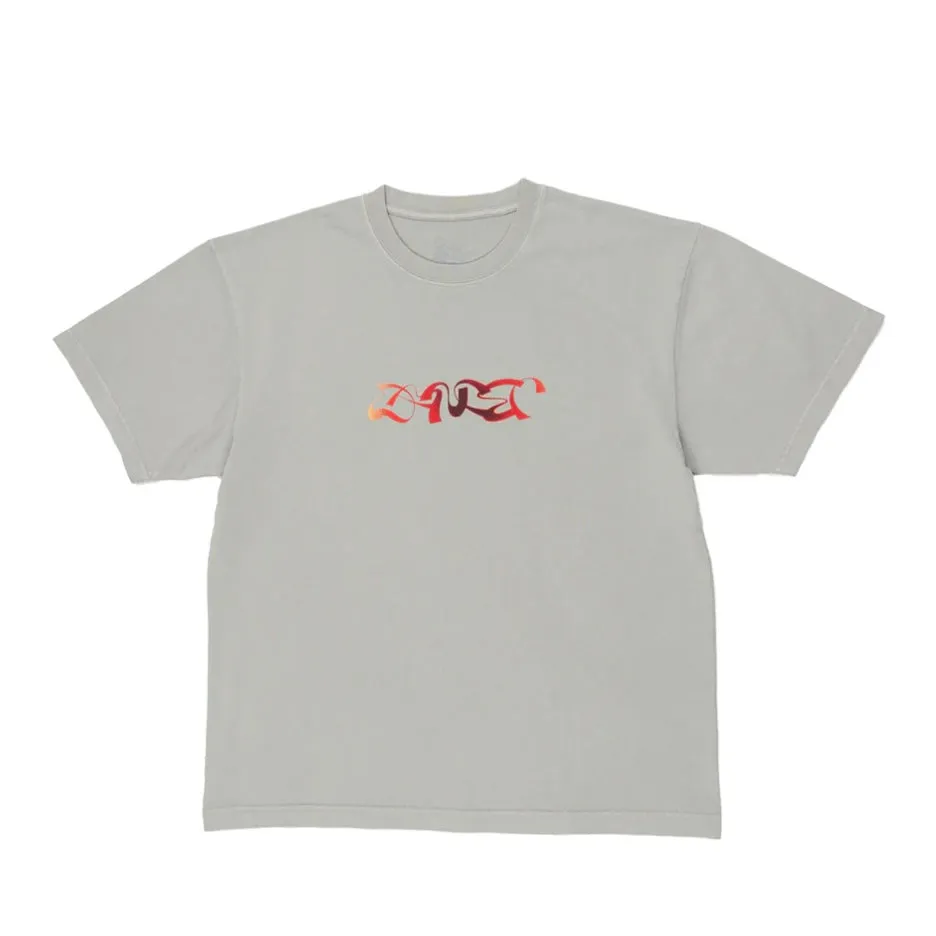 Dancer Analog Triple Logo Tee // Oyster Grey