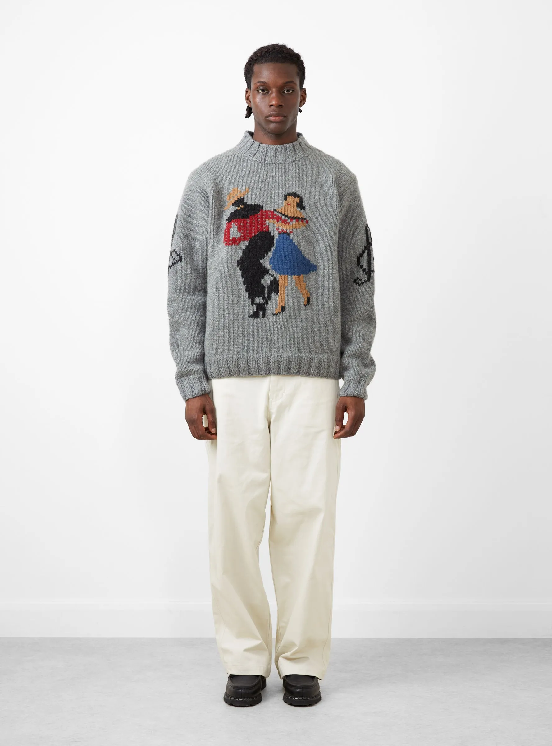 Dancer Bluto Knit Grey