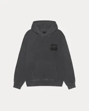 DICE HOODIE PIGMENT DYED