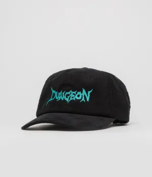 Dungeon Cord Cap - Black / Aqua