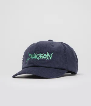 Dungeon Cord Cap - Navy / Electric Green