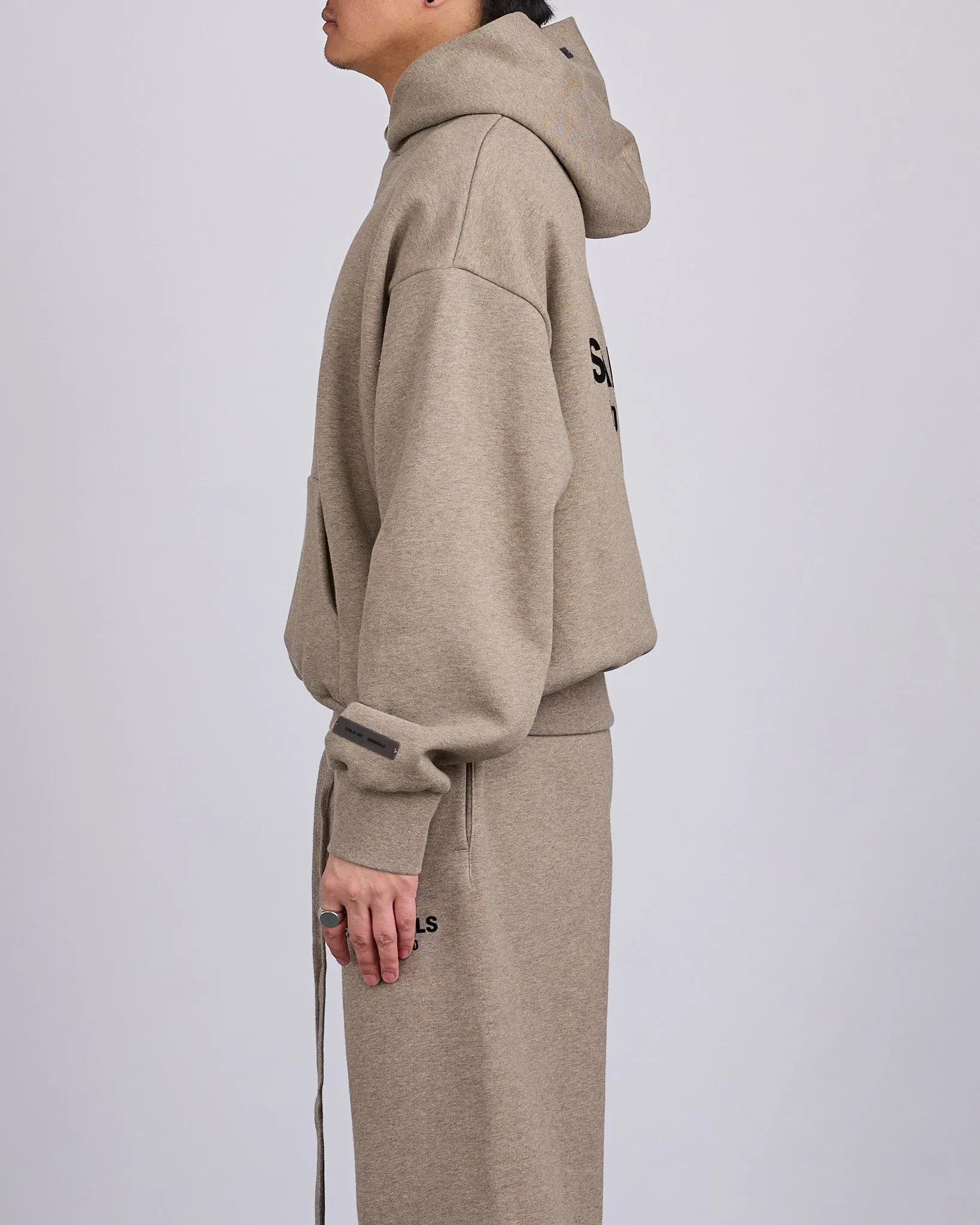 Fear of God Essentials Classic Hoodie Bevel Homestead Heather