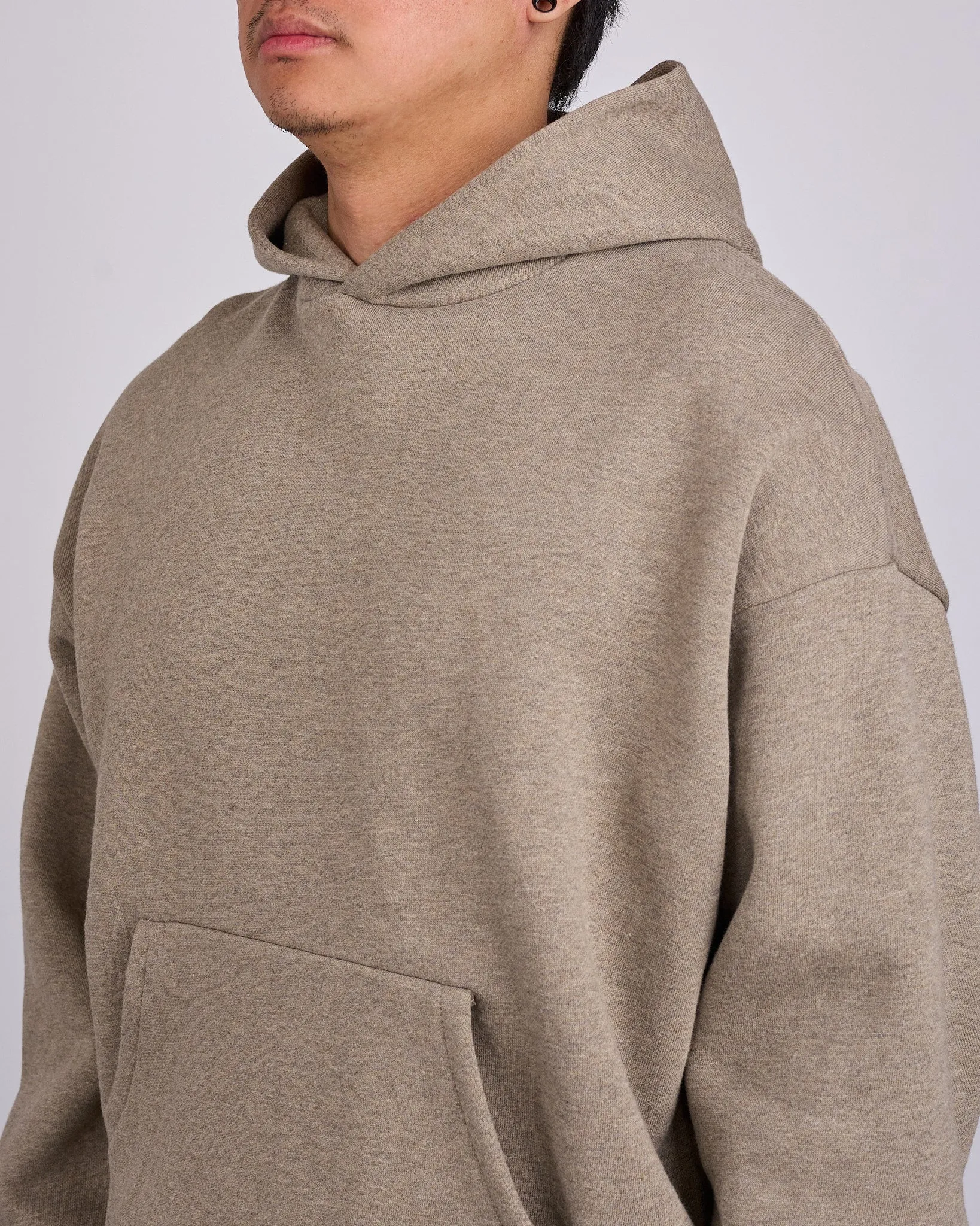 Fear of God Essentials Classic Hoodie Bevel Homestead Heather