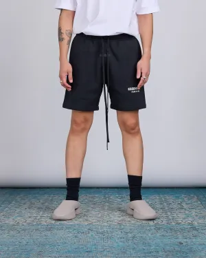 Fear of God Essentials Soccer Short Bevel Jet Black