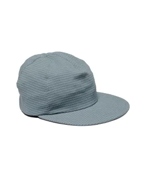Found Feather 2 Panel Trucker Cap Dot AIR Primeflex Seersucker Sky Blue