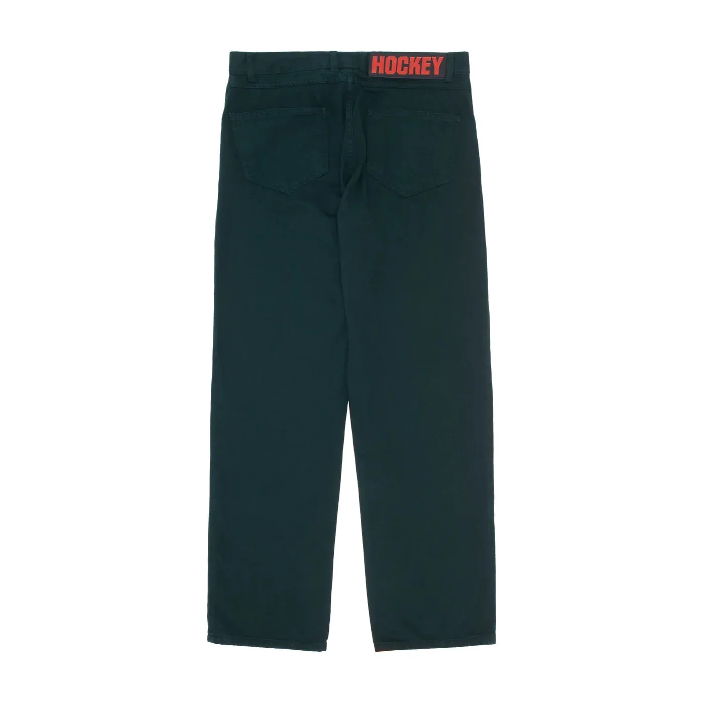 Hockey Double Knees Jean Pants // Dark Green