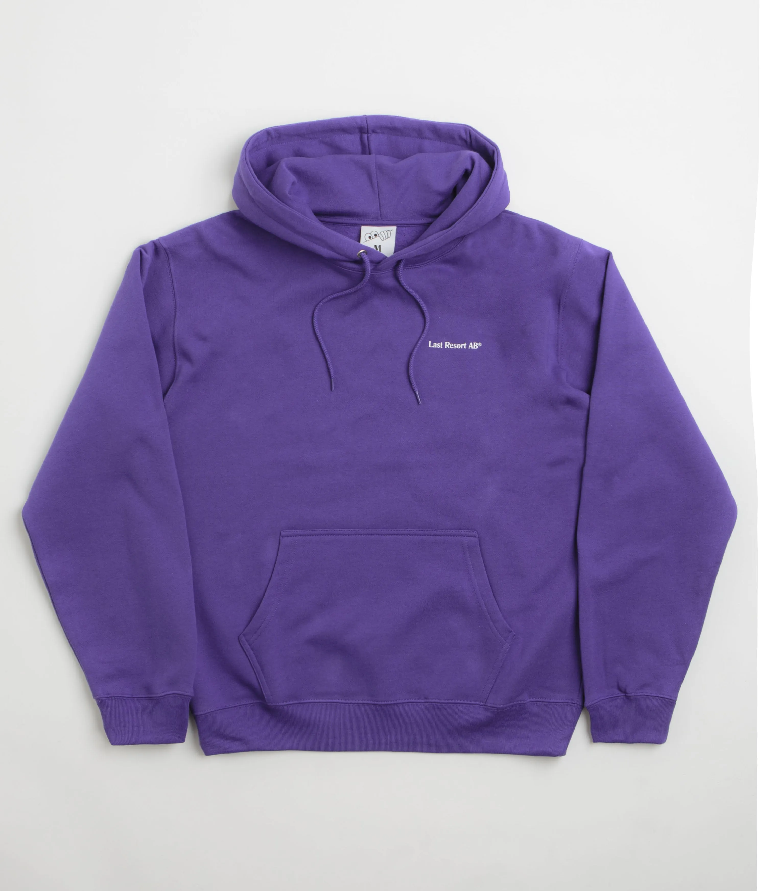 Last Resort AB Atlas Monogram Hoodie - Heliotrope / White