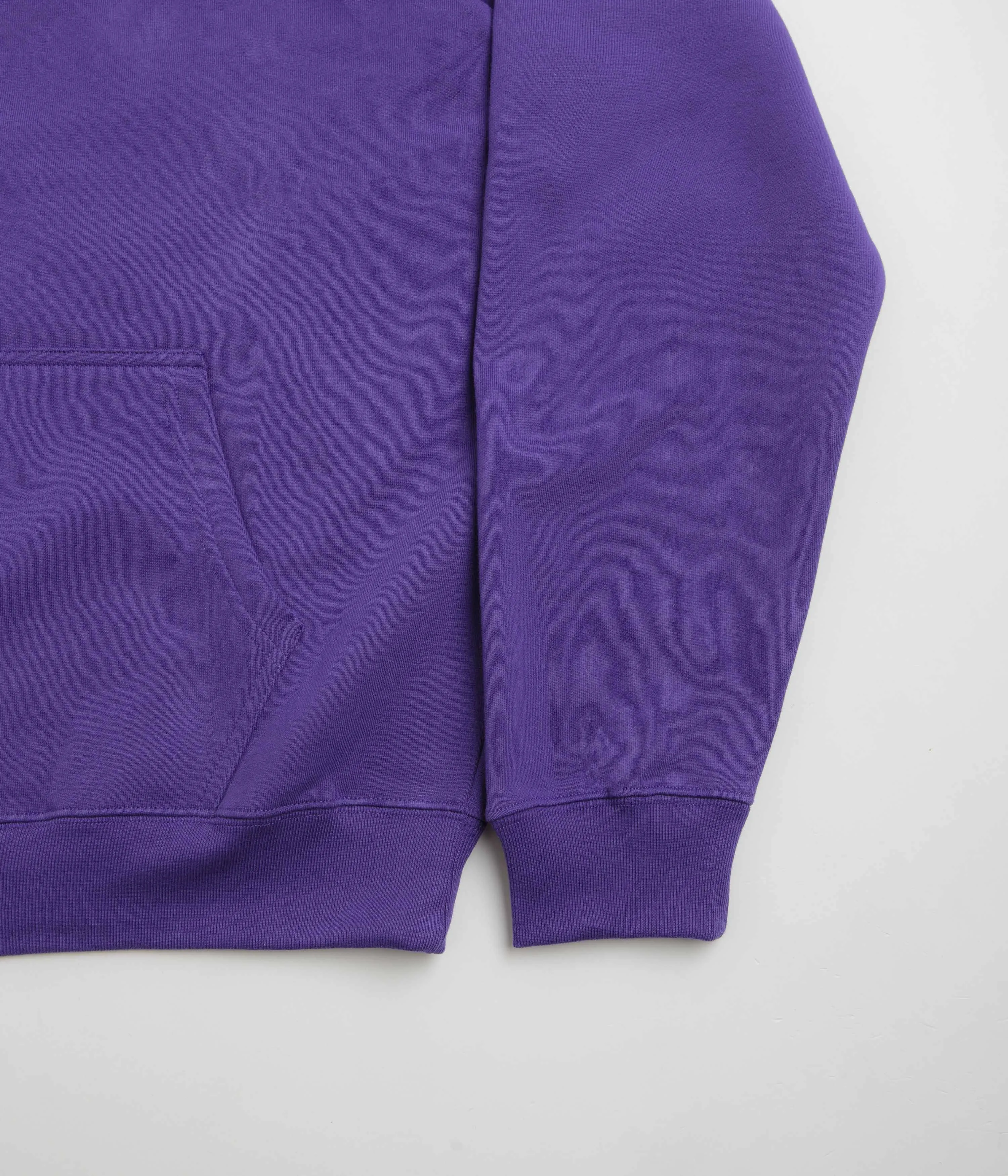 Last Resort AB Atlas Monogram Hoodie - Heliotrope / White