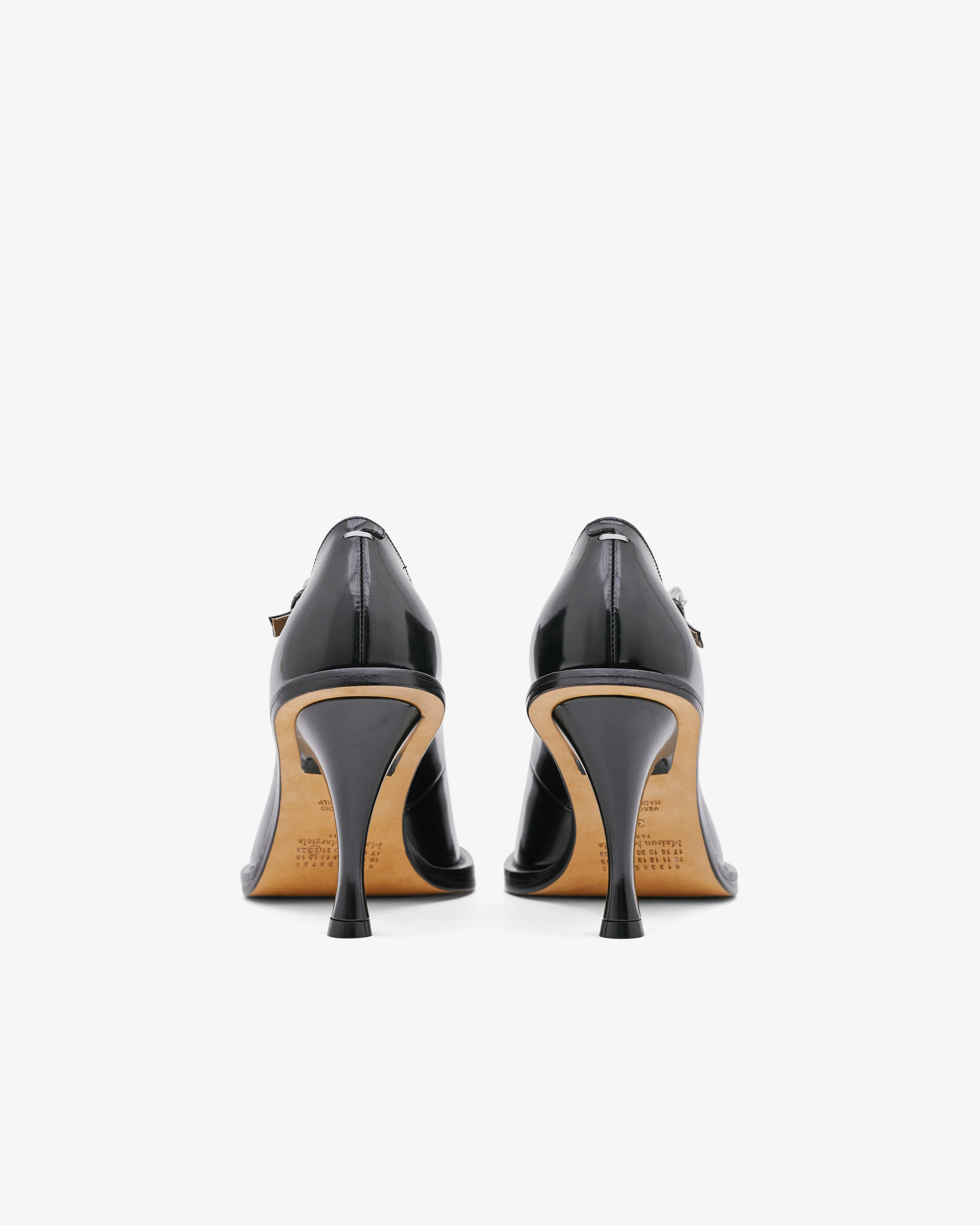 Maison Margiela - Women's Cut Out Tabi Heel - (Black)