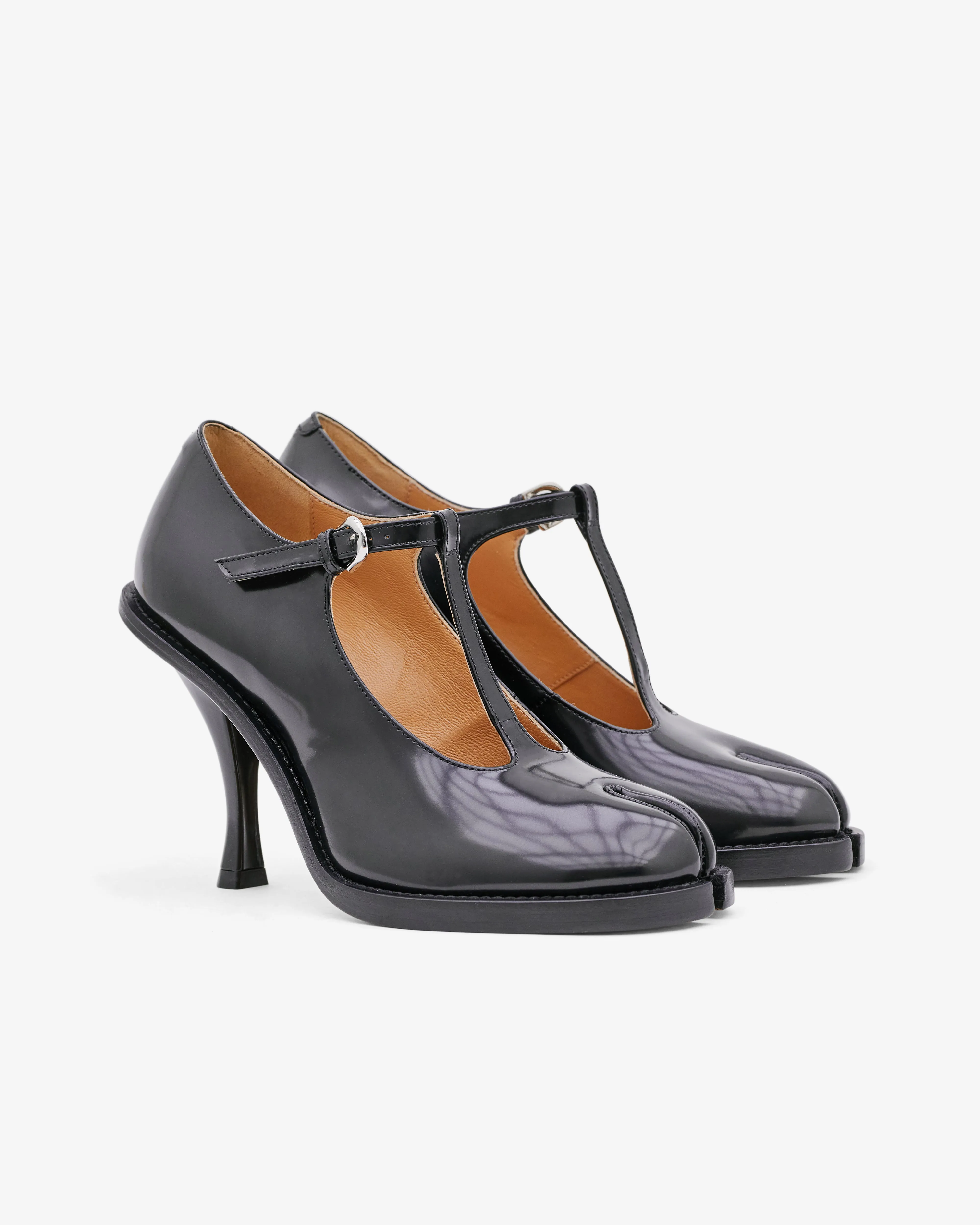 Maison Margiela - Women's Cut Out Tabi Heel - (Black)