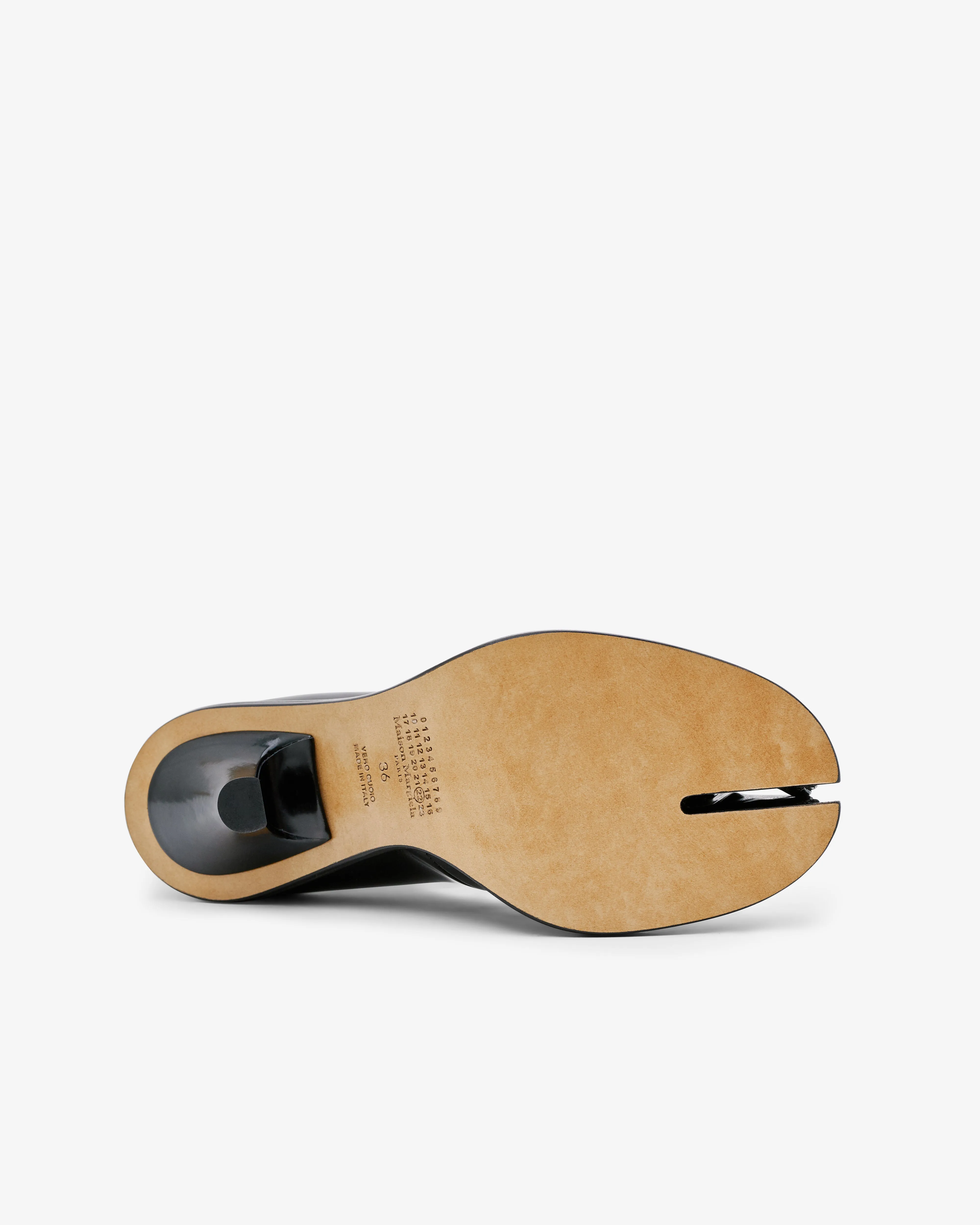 Maison Margiela - Women's Cut Out Tabi Heel - (Black)