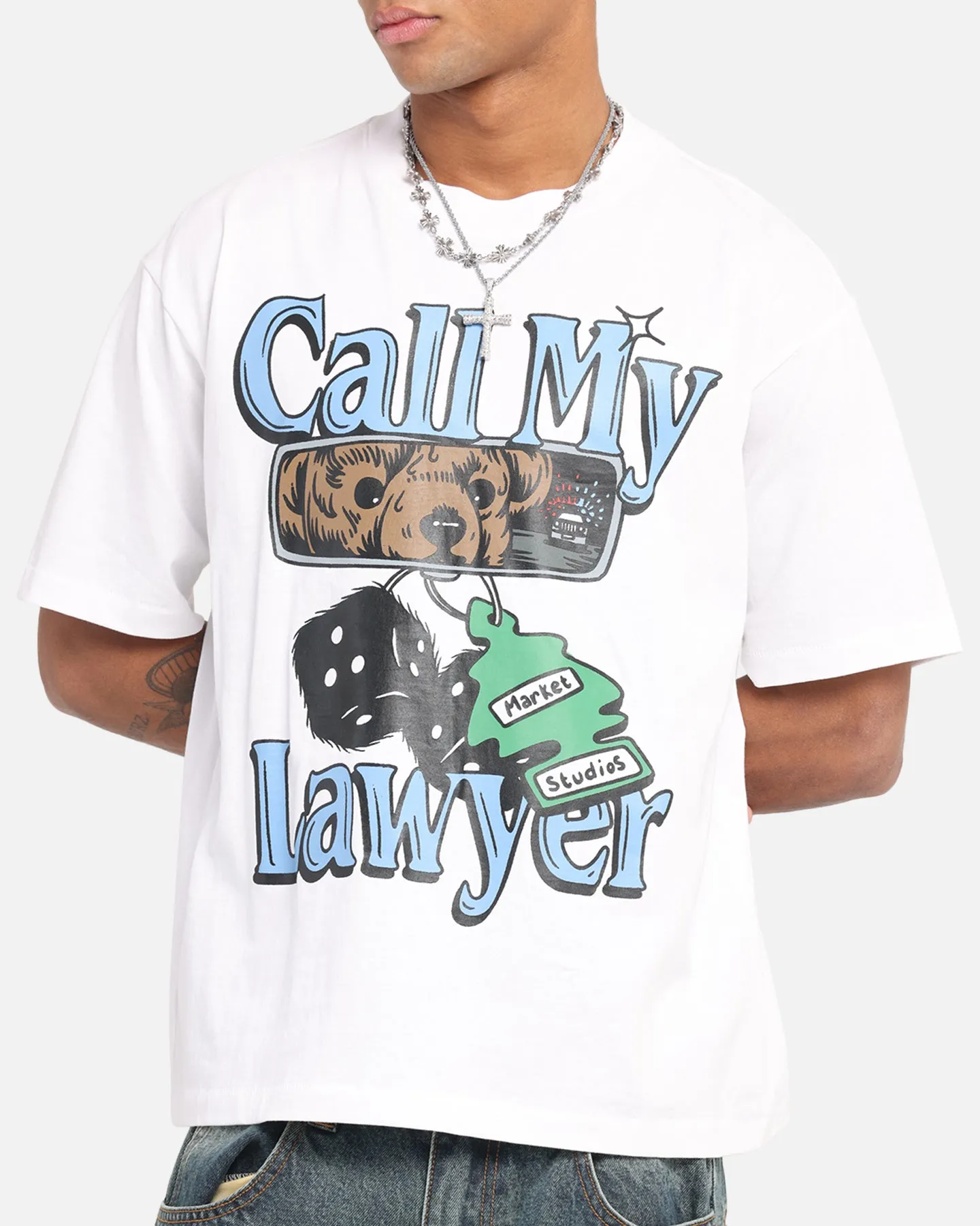 Market Lawyer Chase T-Shirt White