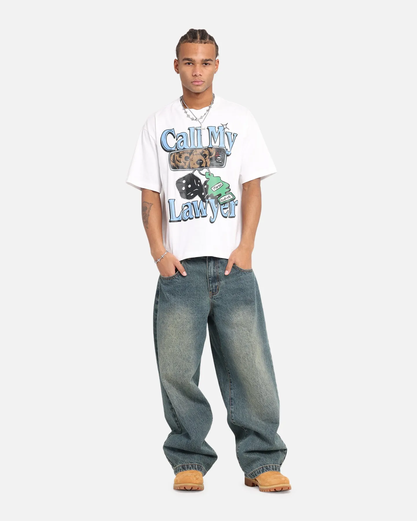 Market Lawyer Chase T-Shirt White