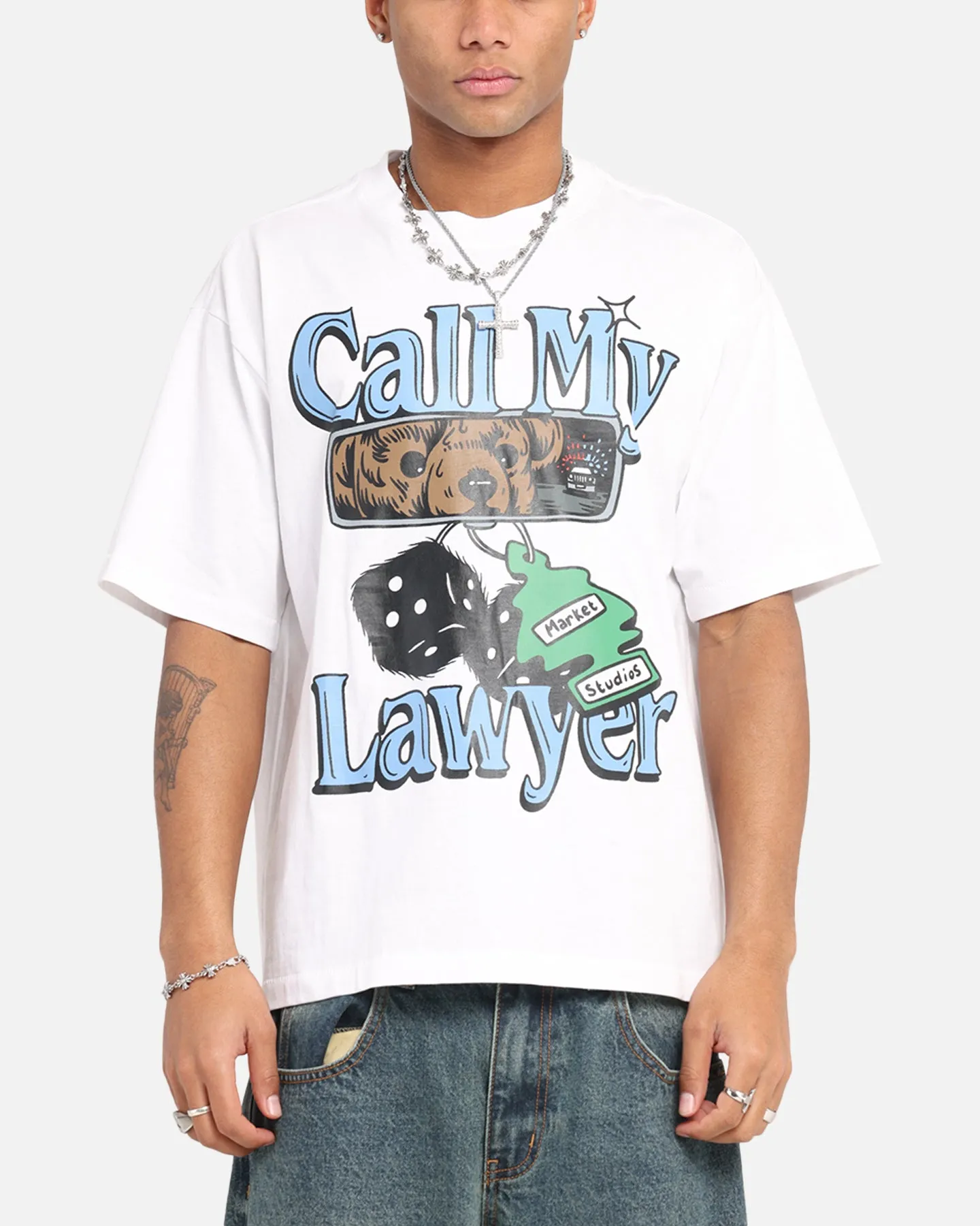 Market Lawyer Chase T-Shirt White