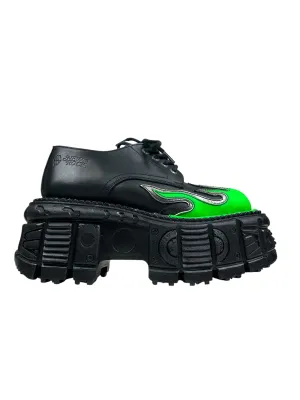 New Rock M-TANK1553-C17 green flame platforms