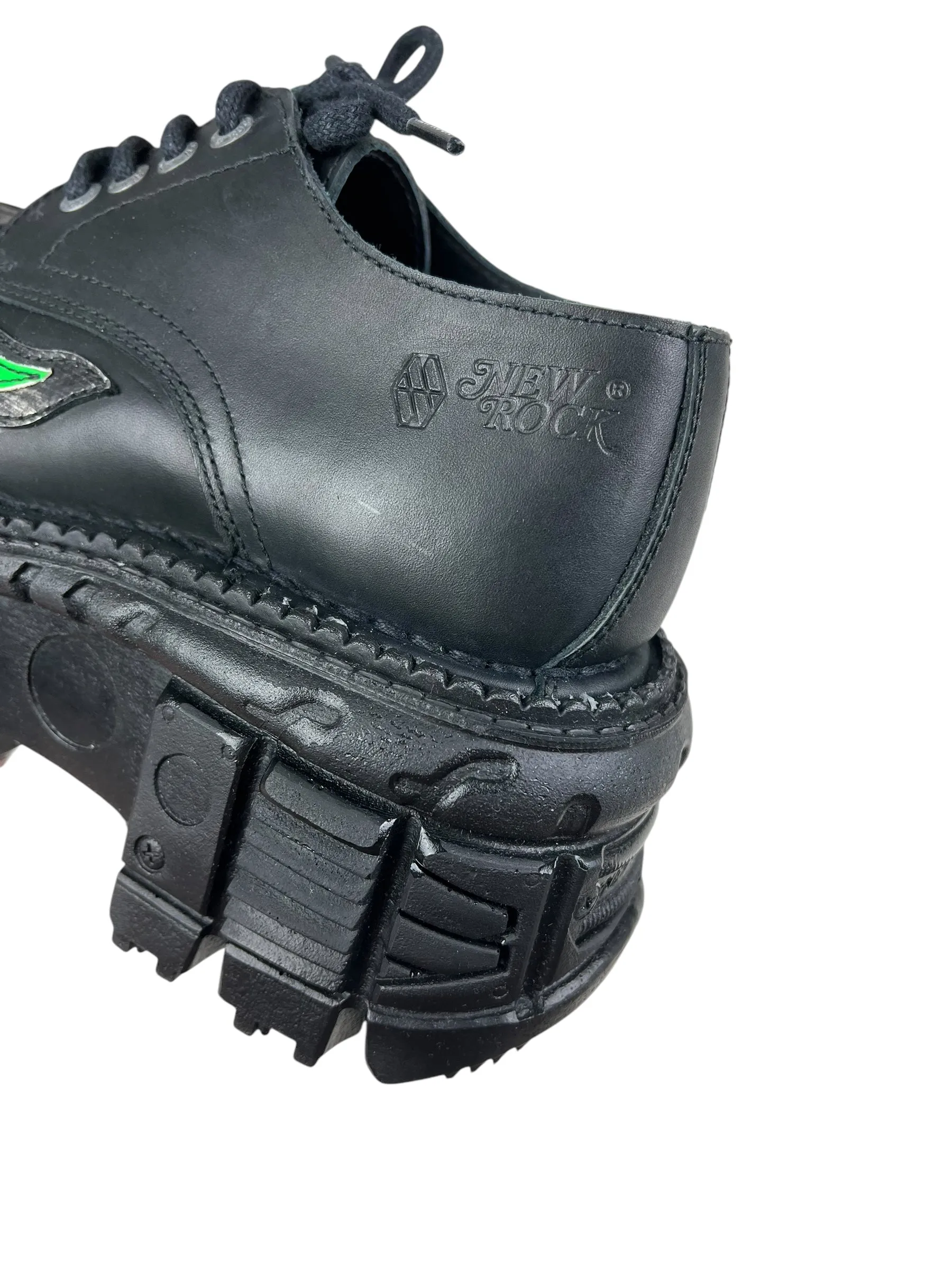New Rock M-TANK1553-C17 green flame platforms