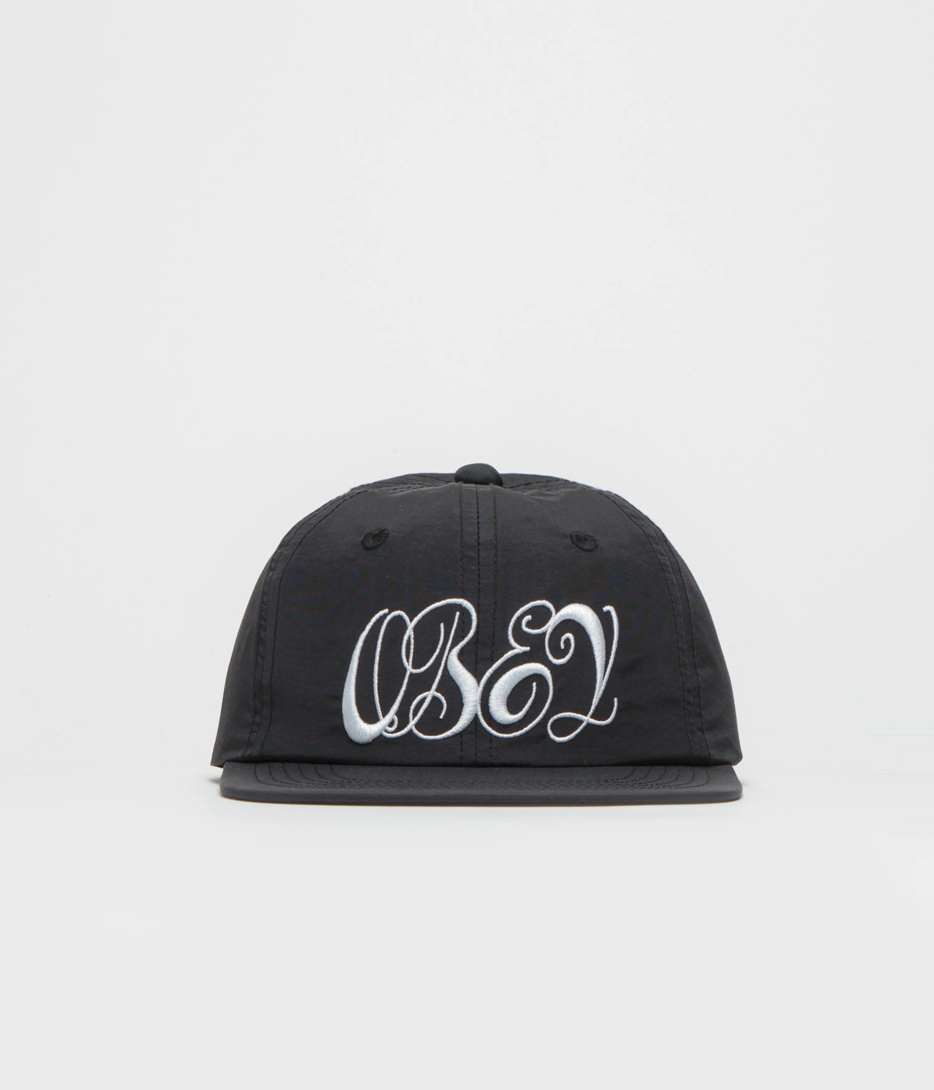 Obey Script Nylon Cap - Black