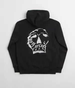 Poetic Collective Big Skull Hoodie - Black