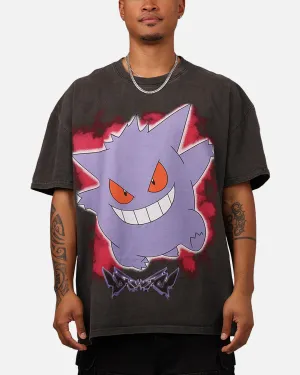 Pokmon By Loiter Gengar Heavyweight T-Shirt Black Wash