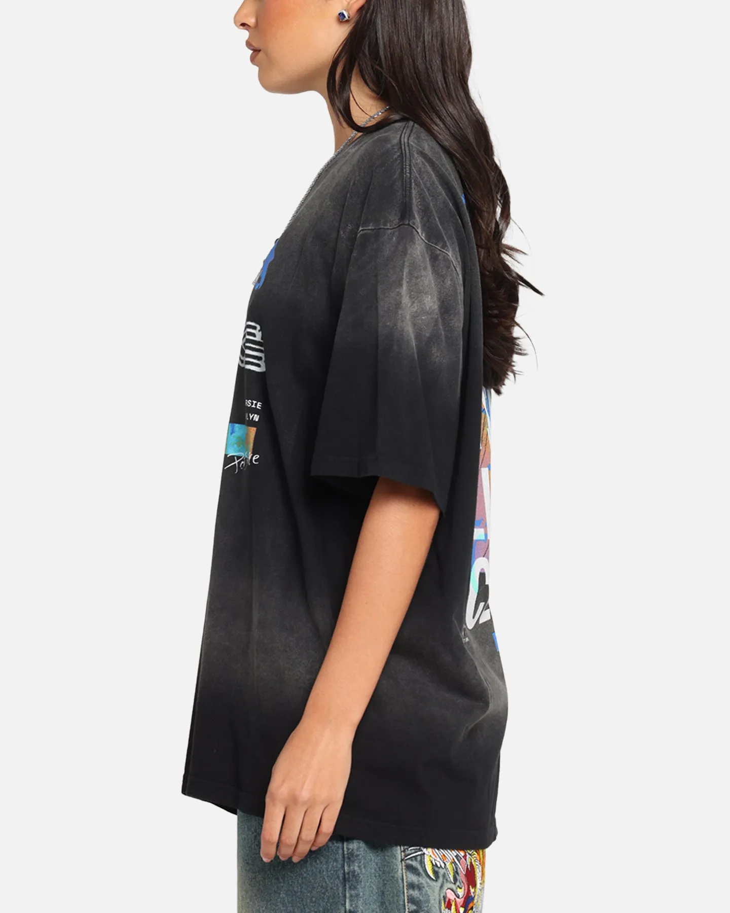 Pop Smoke Never Clear T-Shirt Black Wash