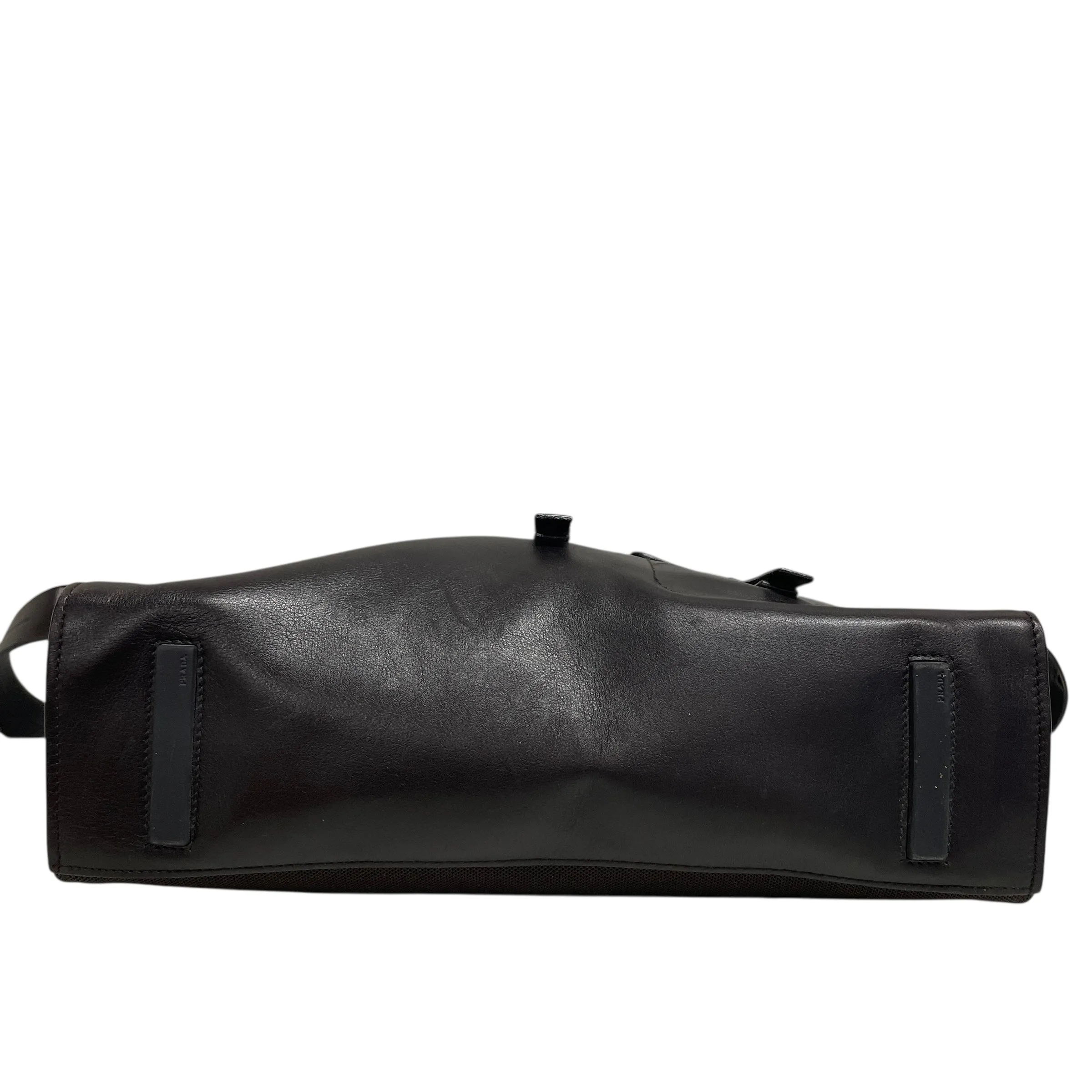 PRADA/Cross Body Bag/L/Leather/BRW/CCK7MM4/ BACK ADJUSTABLE