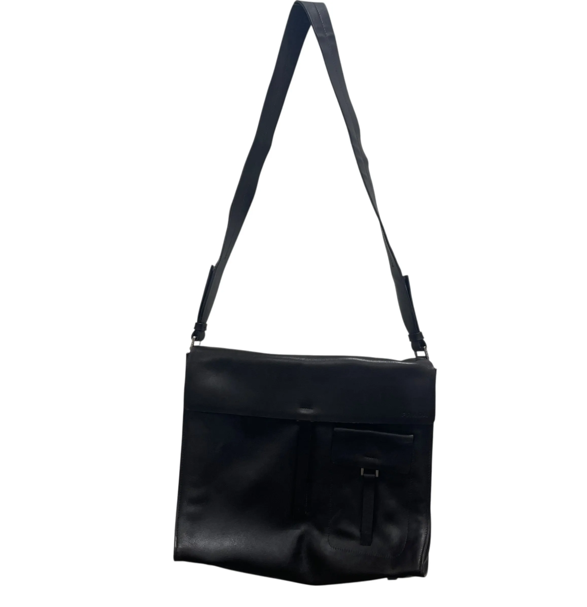 PRADA/Cross Body Bag/L/Leather/BRW/CCK7MM4/ BACK ADJUSTABLE