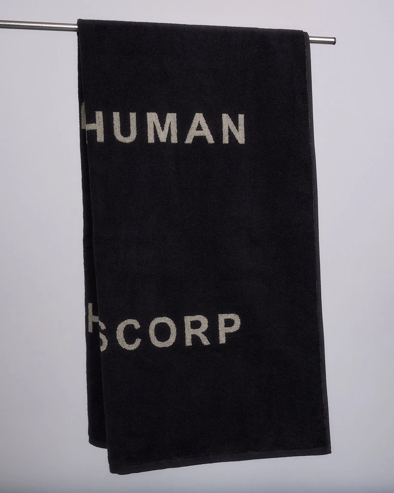 Rick Owens Beach Towel Inhuman Black Pearl