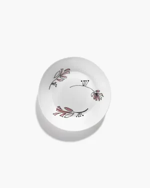 SERAX X MARNI - Fiore Rosa Mf Deep Plate