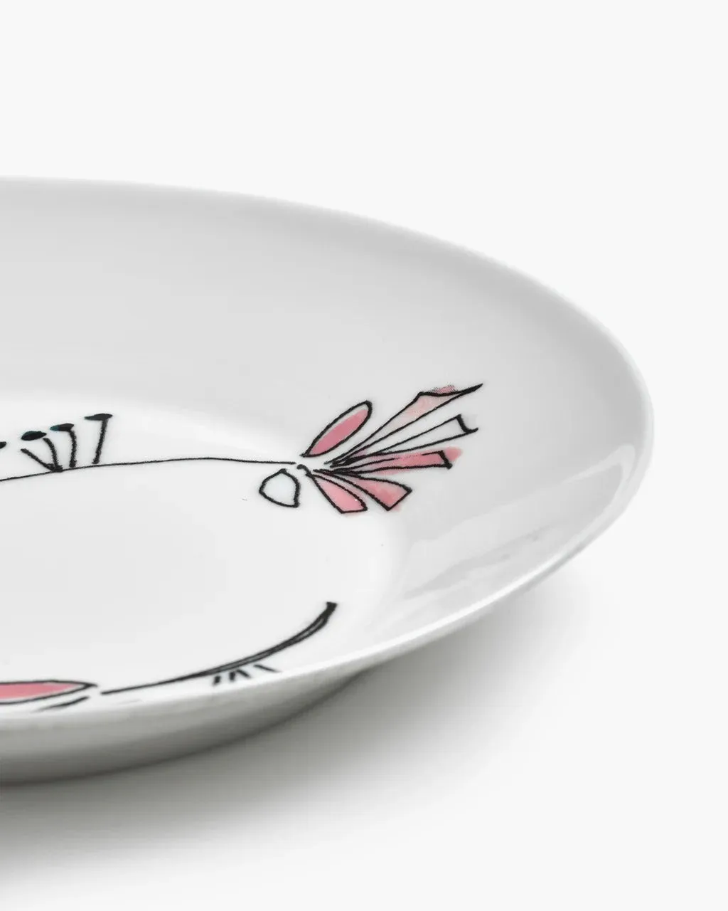 SERAX X MARNI - Fiore Rosa Mf Deep Plate