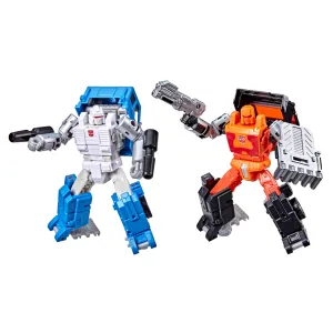 Transformers Generations War For Cybertron Gold Disk Collection Chapter 1 Autobot Road Ranger and Puffer Action Figure F2820