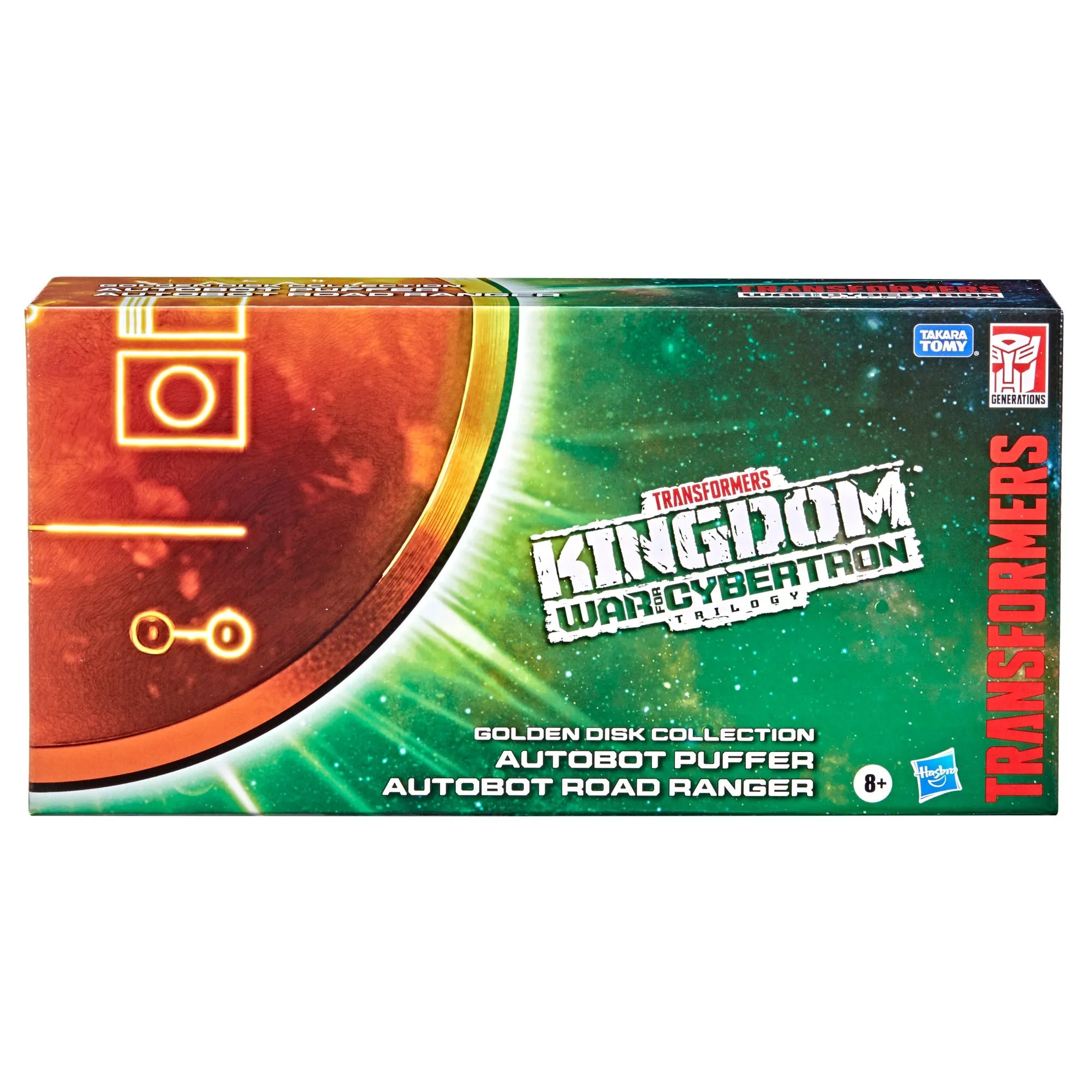 Transformers Generations War For Cybertron Gold Disk Collection Chapter 1 Autobot Road Ranger and Puffer Action Figure F2820
