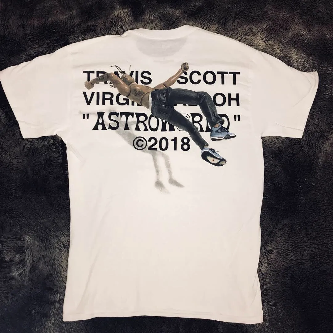 Travis x Virgil Abloh ASTROWORLD 2018 Release Tee (White)