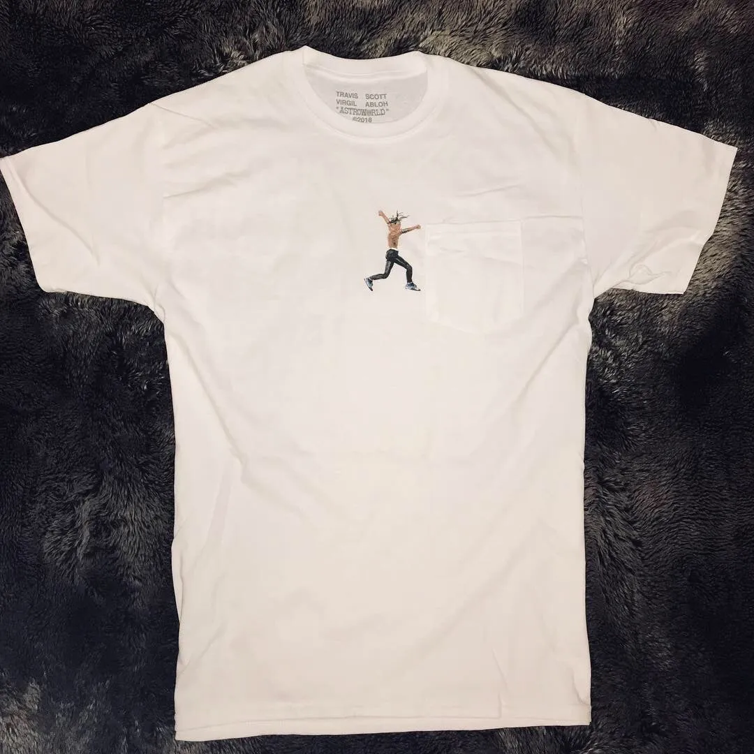 Travis x Virgil Abloh ASTROWORLD 2018 Release Tee (White)