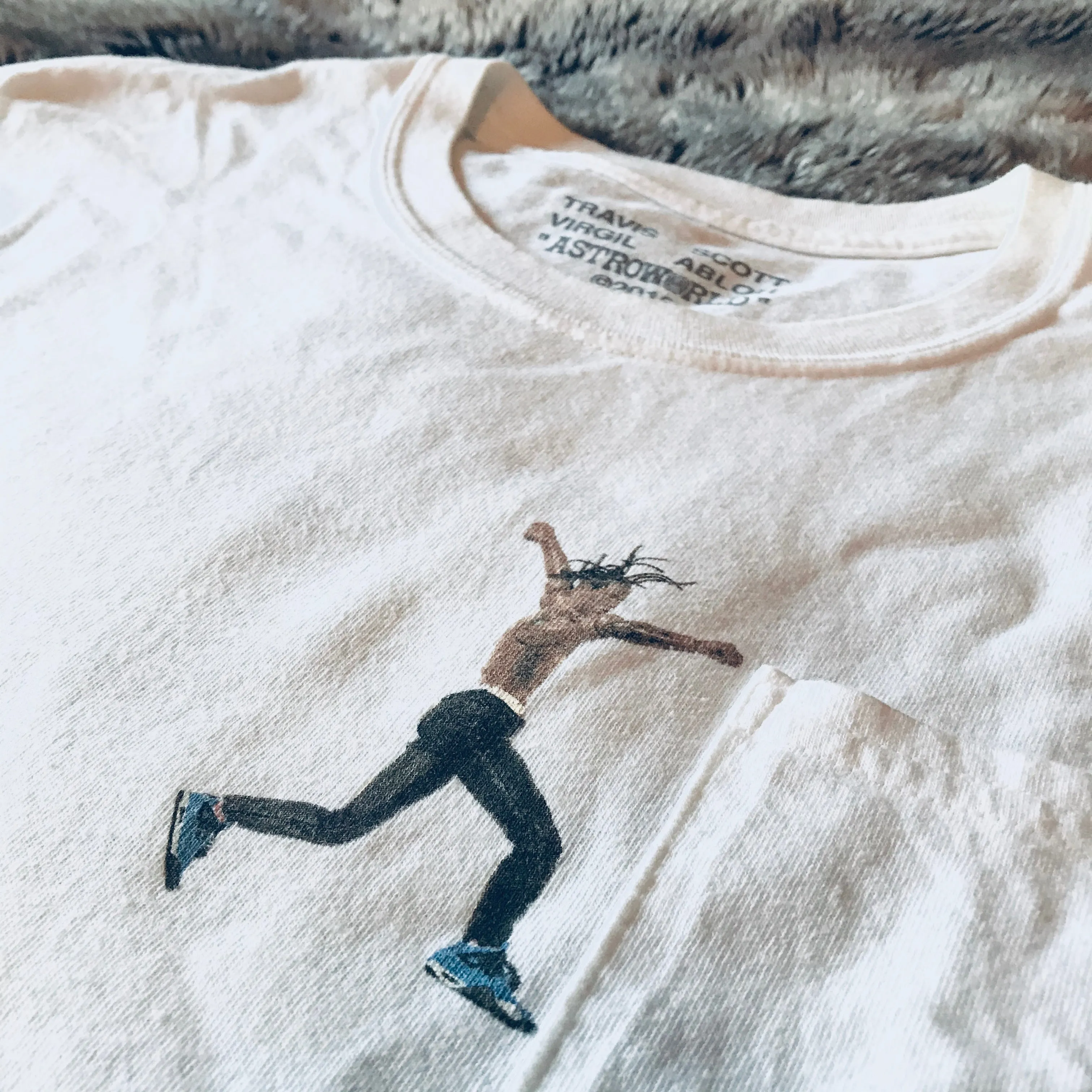Travis x Virgil Abloh ASTROWORLD 2018 Release Tee (White)