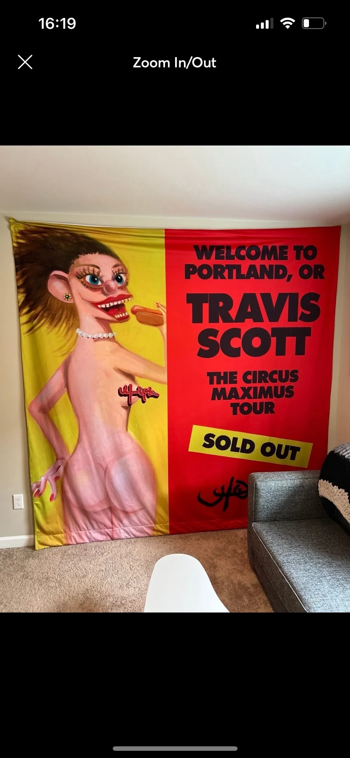Utopia Tour 2023 Tapestry