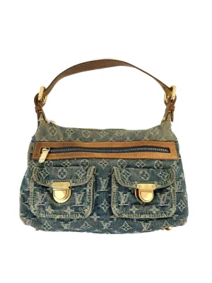 Vintage Louis Vuitton Denim Baggy PM Shoulder (2006)