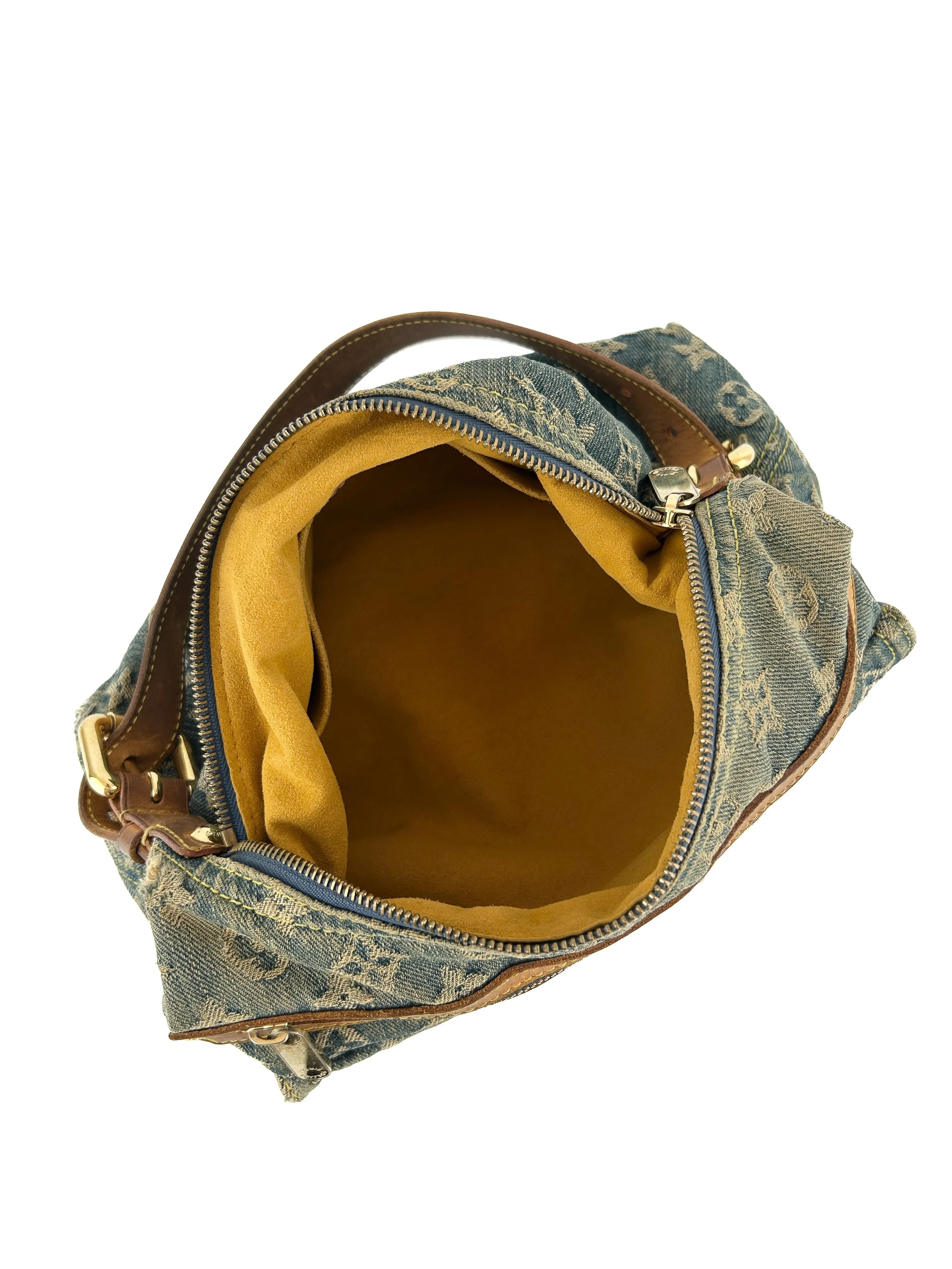 Vintage Louis Vuitton Denim Baggy PM Shoulder (2006)
