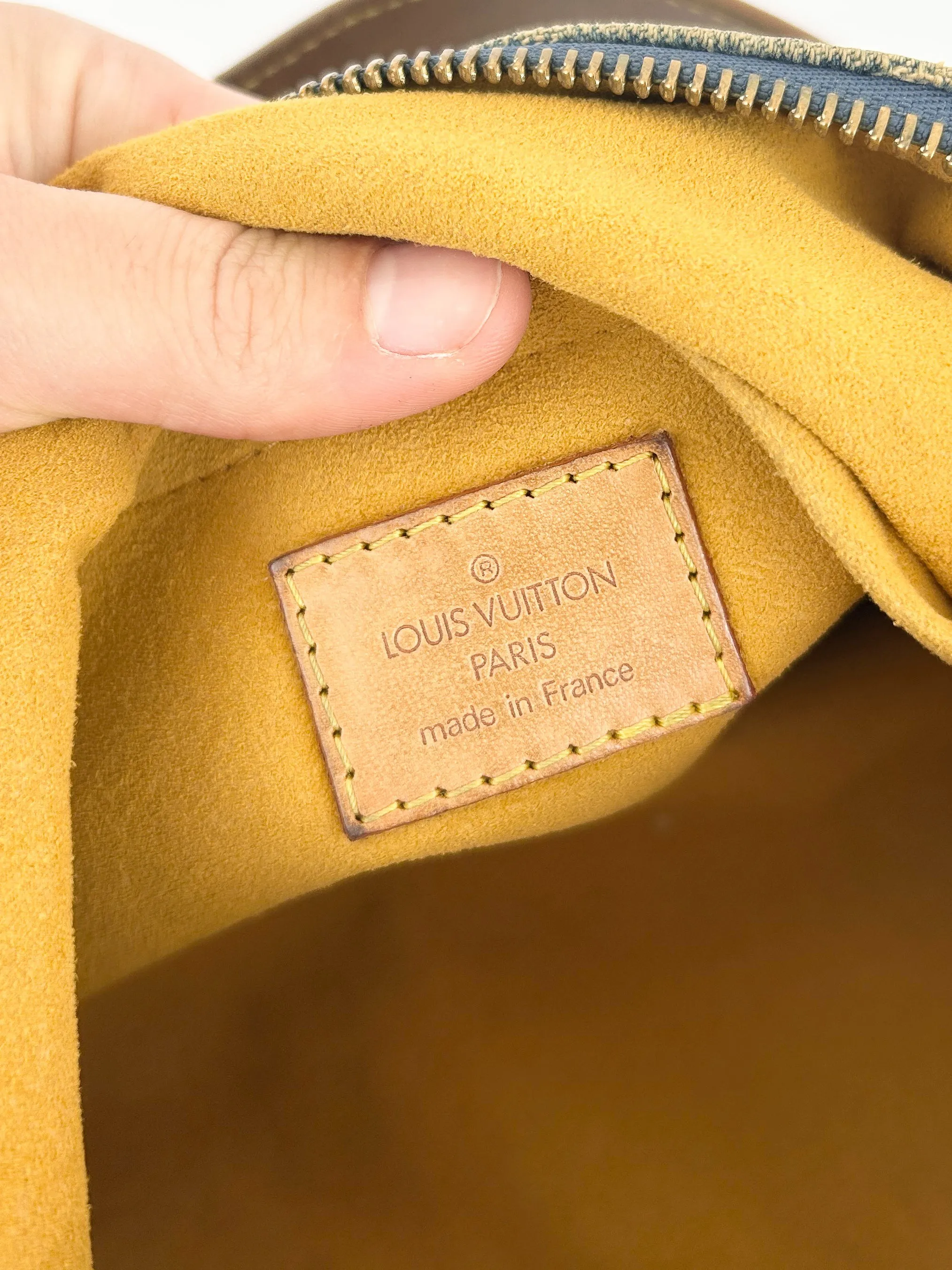 Vintage Louis Vuitton Denim Baggy PM Shoulder (2006)