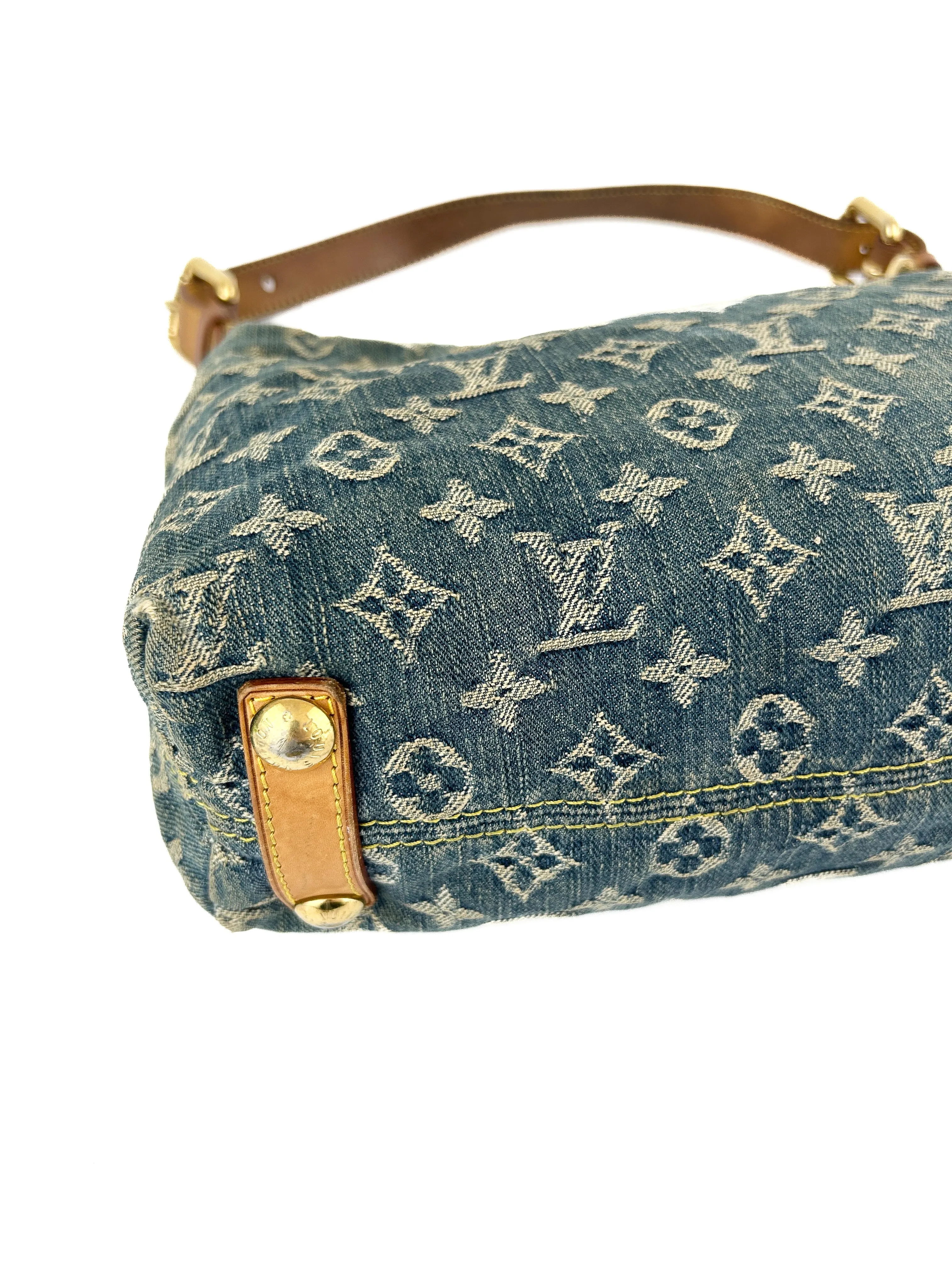 Vintage Louis Vuitton Denim Baggy PM Shoulder (2006)