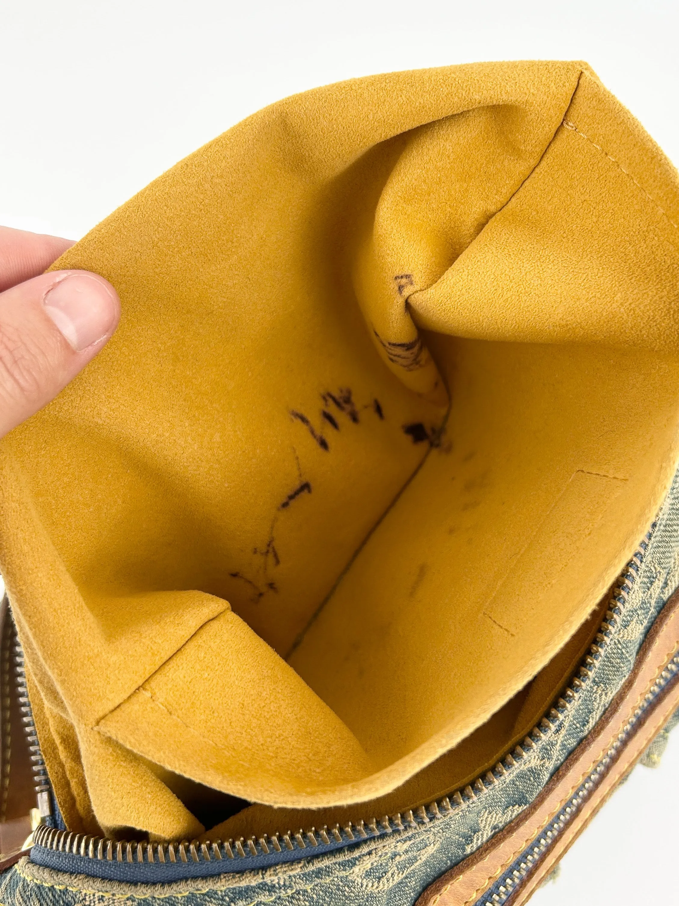 Vintage Louis Vuitton Denim Baggy PM Shoulder (2006)