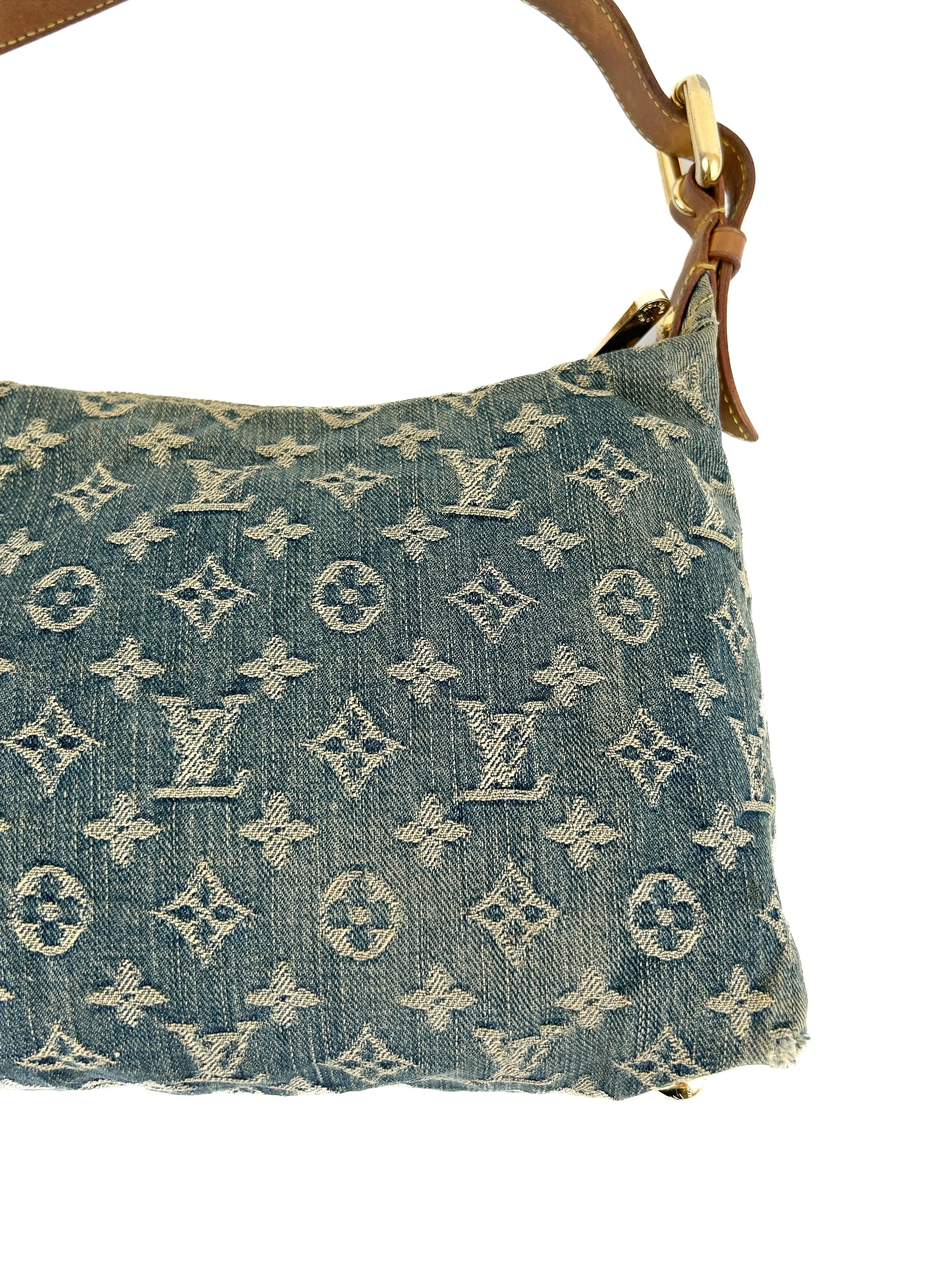 Vintage Louis Vuitton Denim Baggy PM Shoulder (2006)