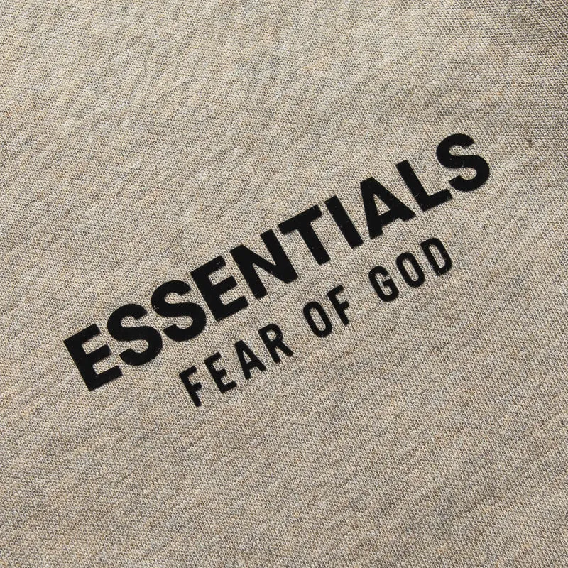 Women's Fear Of God Essentials Tri-Blend Crewneck Tee - Heather Gray