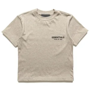 Women's Fear Of God Essentials Tri-Blend Crewneck Tee - Heather Gray