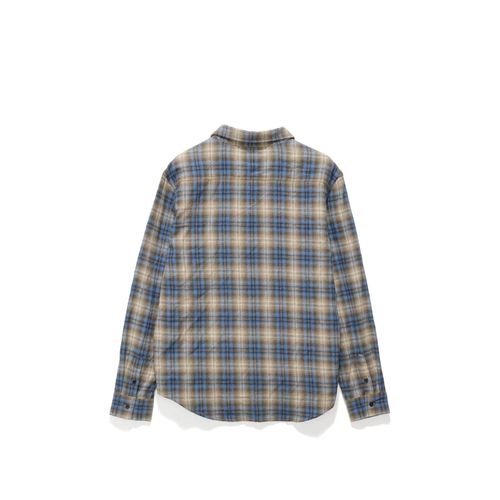X-Large Liam Check LS Shirt Blue