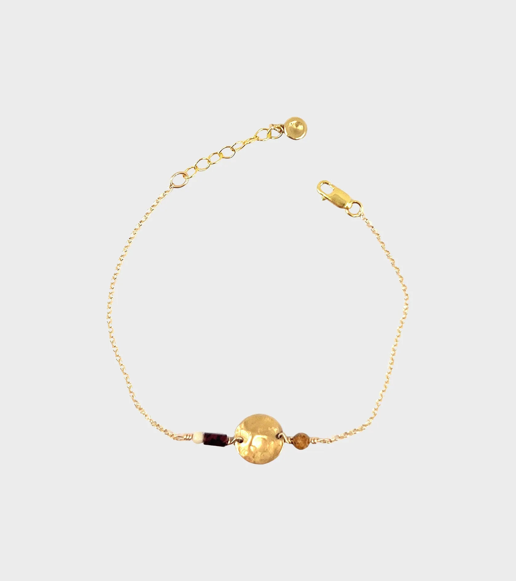 Zahia Bracelet Cream/Brown