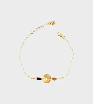 Zahia Bracelet Cream/Brown